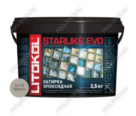 Затирочная смесь Litokol STARLIKE EVO Neutro S.113, 2.5 кг