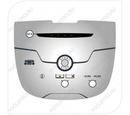 Донный очиститель автоматический CyclonX RC 4400. блок упр. тележка. кабель 18м. до 72м²