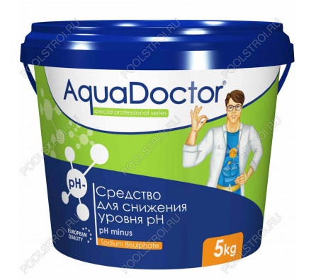 pH Минус AquaDoctor гранулированный 5кг