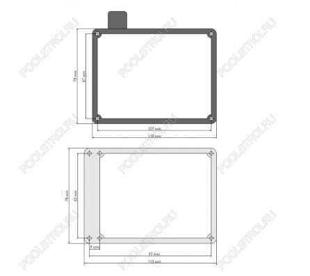 Коробка подключения Kripsol OK / CK / KSE / EP / KNG 71 RMOT0006.02R