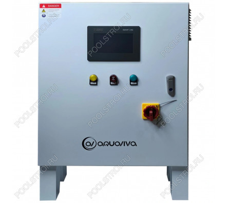 Уф установка AquaViva AVMUV 55, до 55м3, DN100, 1КВт Автоочист, UV дат. , t дат.,сенс.дисп